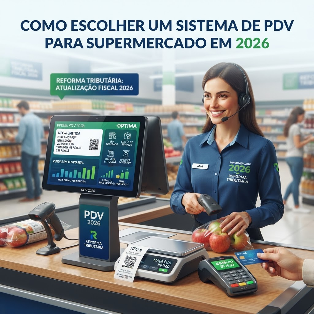 Como Escolher um Sistema de PDV para Supermercado em 2026