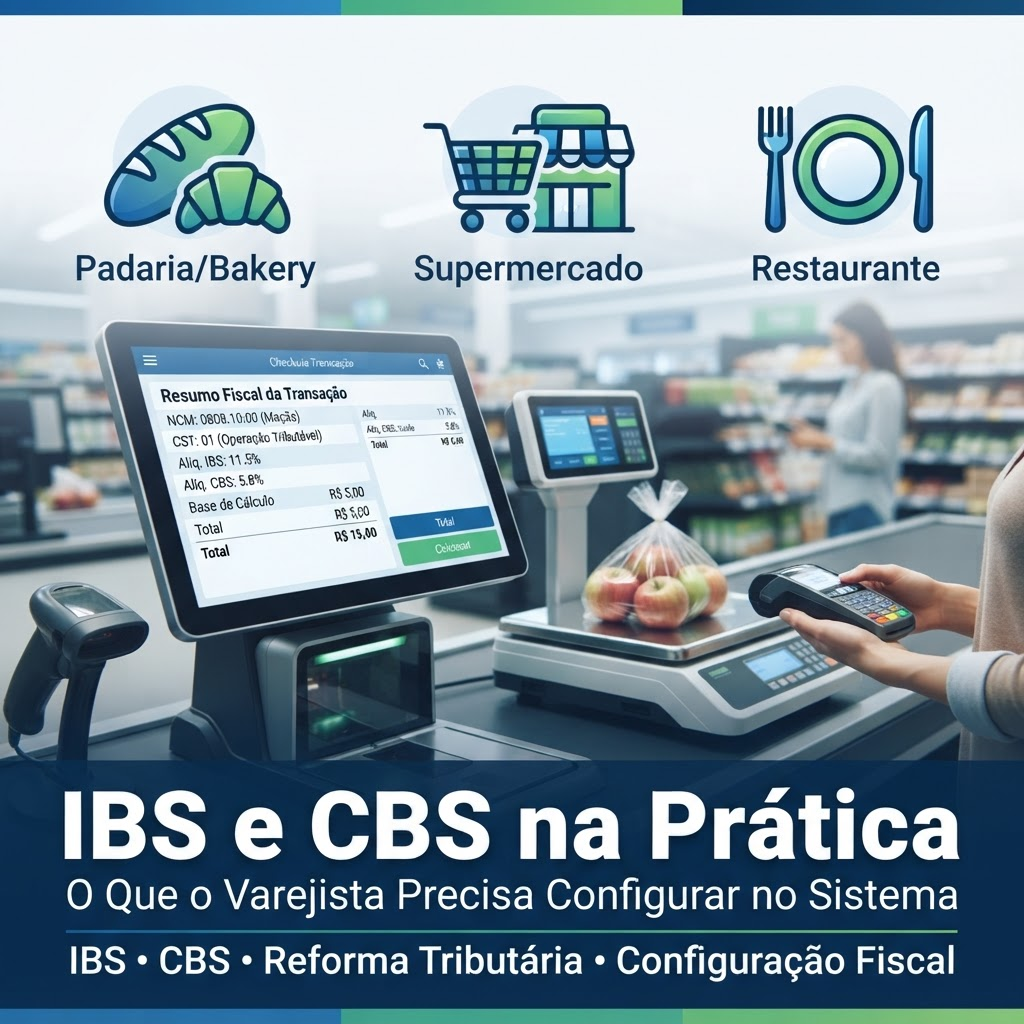 IBS e CBS na Prática: o Que o Varejista Precisa Configurar no Sistema
